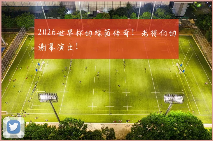 2026世界杯的绿茵传奇！老将们的谢幕演出！